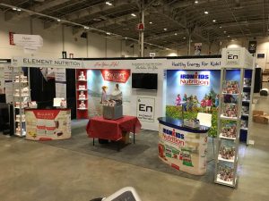 Element Nutrition Trade Show Booth