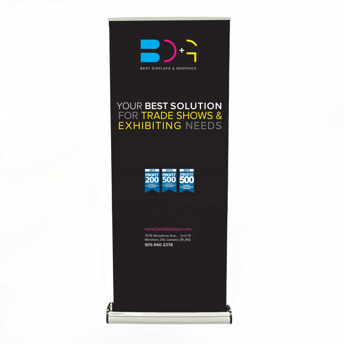 Single Sided Retractable Banner Stands - Best Displays