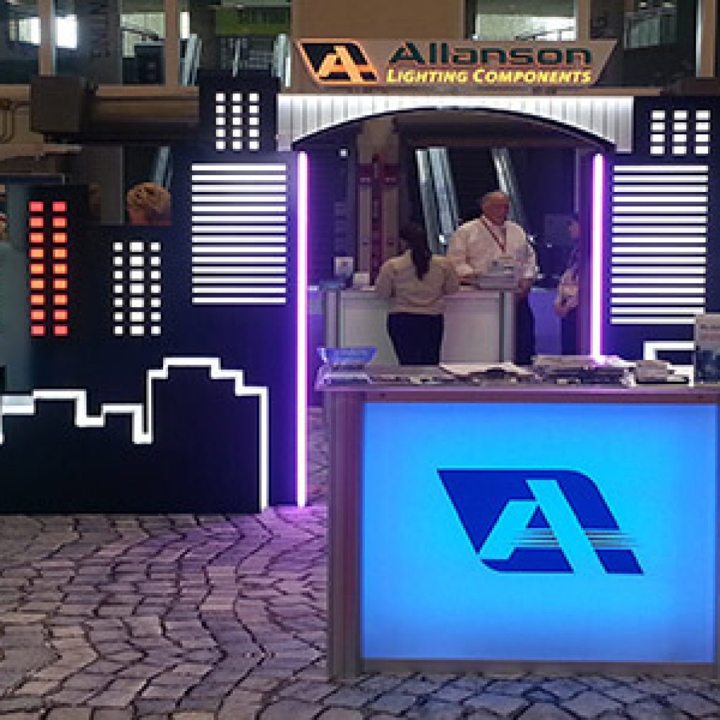 Allanson Trade Show Exhibition Booth